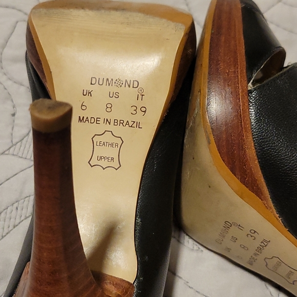 CATHY JEAN Brazilian black heels - Picture 6 of 7